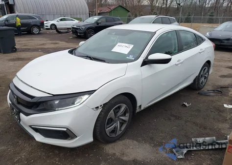 2019 Honda Civic Lx z USA, uszkodzony, nr VIN 2HGFC2F68KH566335